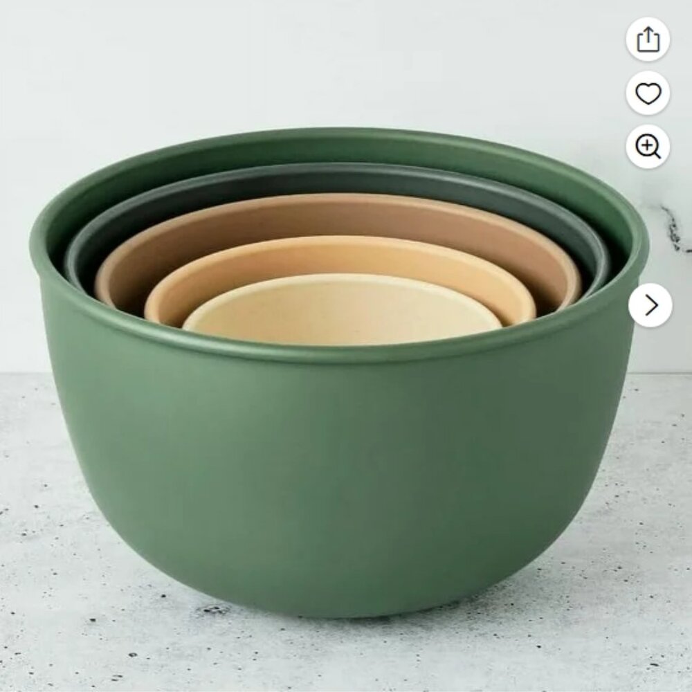 Bamboopzle 5-Piece Nesting Bowls